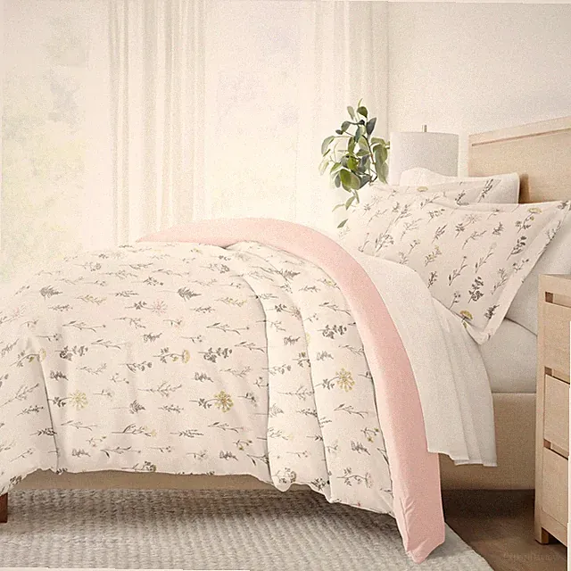 Linen Market Twin Duvet Cover (Pink) - Experience Hotel-Like Comfort with Unp...